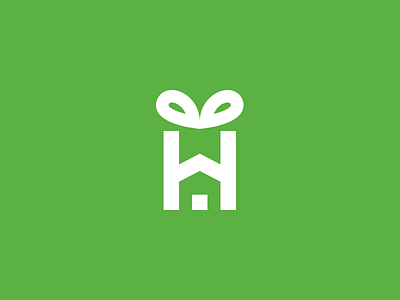 Gift House, Logo box branding gift gifts house icon identity logo logotype mark online store