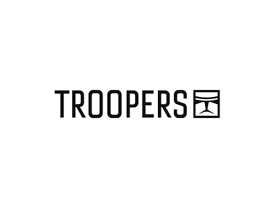 Troopers | Digital Agency | Logo agency branding design digital logo symbol troopers