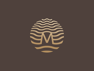 Mirada Hotels | Logo branding corporate design hotel identity illustration logo sea wave
