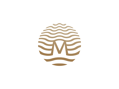 Mirada Hotels | Logo, Original branding corporate design hotel identity illustration logo sea wave
