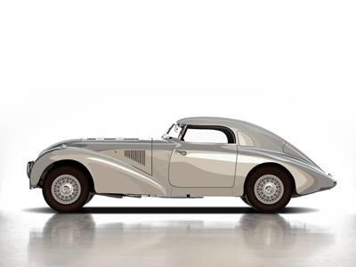 1938 Mercedesbenz 540k Streamliner