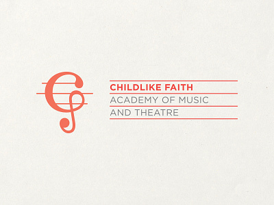 Childlike Faith Logo branding logo music