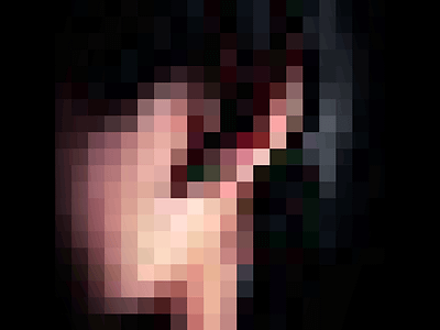 Self Portrait avatar illustration pixel portrait print