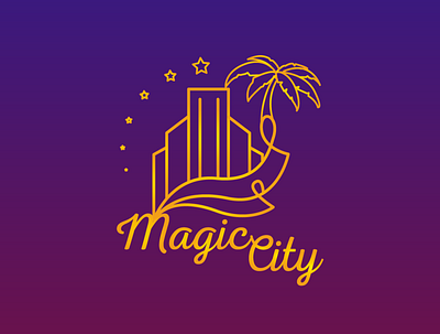 Magic City alexandra miracle brand branding cit design illustration logo logotype vector