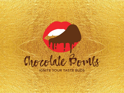 Logotype Chocolate Bombs alexandra miracle bombs branding choco chocolat design graphic design illustration logo logotype typography vector