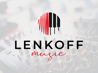 Logo Design for Music Company "LENKOFF MUSIC"