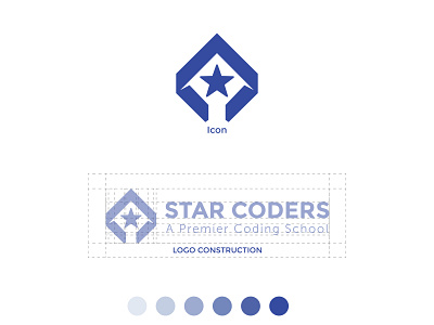 Logo Design "Star Coders" art brand agency brand design branding branding design graphic design icon identity design illustration logo logo daily logo design logo inspiration logo mark logodesign minimal typography ui ux vector