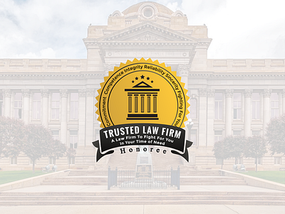 Logo Design for "Trusted Law Firm"