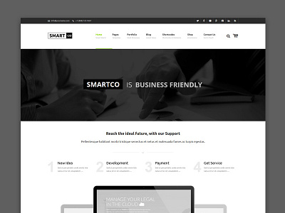 SmartCo WordPress Theme