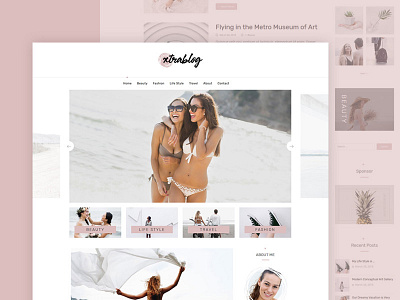 Personal Blog WordPress Theme