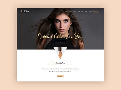 Beauty Salon WordPress Theme