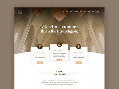 Church WordPress Theme clean creative design minimal modern theme ui ux web wordpress