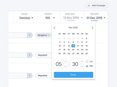 Date and Time Picker date interaction design time ui ux