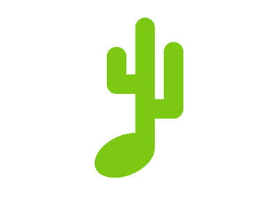 Music Cactus Logo audio cactus disert garden green instrument leaf logo logoconcept logodesign logoforsale logoidea logoinspiration logoinspire music nature note plant studio tree
