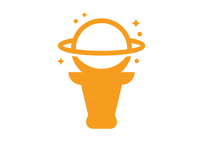 Space Cow Logo