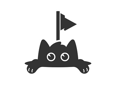 Cat Golf Logo