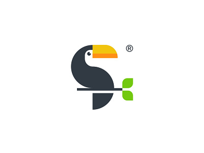 toucan logo animal bird bird icon bird logo birds dribbble fun logo logo logocompany logoconcept logodesign logoforsale logoidea logoinspiration logoinspire logotype modern modern logo simplicity toucan