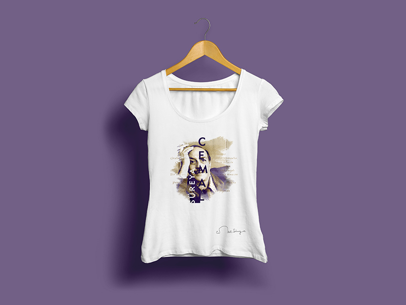 Cemal Süreya T-shirt design by Hanife Koca on Dribbble