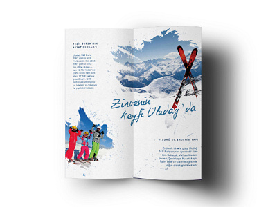 Uludağ National Park Brochure Design