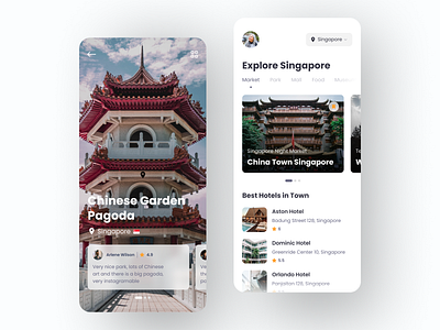 Travel App - Explore Singapore