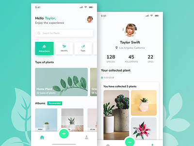 Social Media Plant App