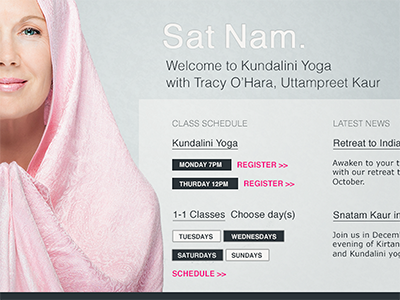 Kundalini Yoga Class Schedule