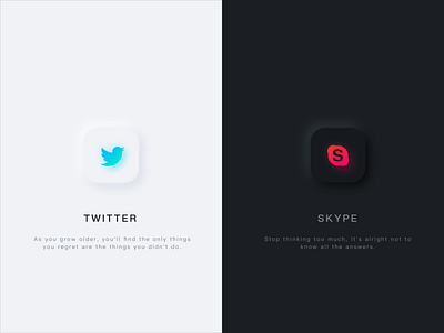 Neumorphism UI Icon icon logo neumorphism skeumorphism ui