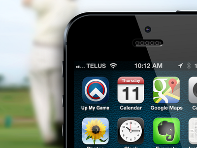 iPhone Icon coaching icon ios iphone sports ui upmygame