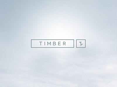 Timber Full Logo adventure branch branding design icon logo tree wordmark