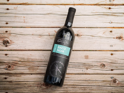 Grand Pré Baco Noir Wine Label