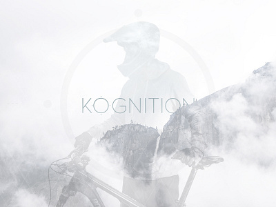 KOGNITION branding cog cognition logo mountain biking mountains mtb