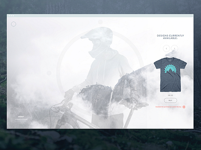 KOGNITION Online apparel branding cog cognition cotton bureau logo mountain biking mountains mtb ui ux web design