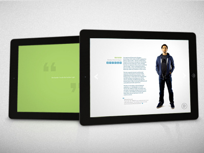 Timber iPad App - Coming Soon app interactive ipad magazine portfolio resume