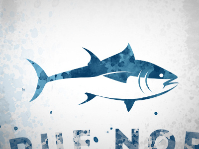 Tuna Charter Logo - #2 (Development) charter fish icon identity logo texture tuna water