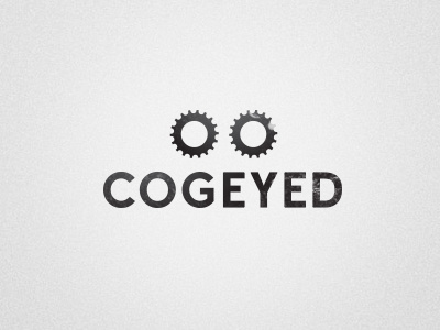 COGEYED Logo cogs icon identity logo mountain biking mountains