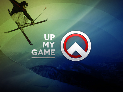 Up My Game - Logo & Wordmark app coaching icon logo record sports upload video