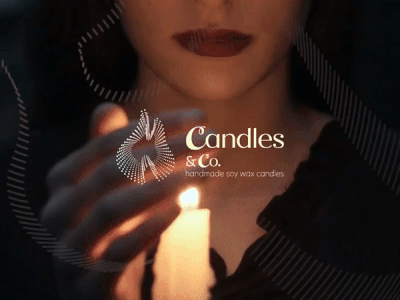 Branding & Packaging Design for Candles&Co. branding candle design home decoration label label design logo