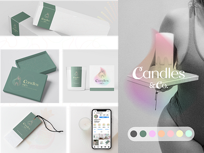 Branding & Packaging Design for Candles&Co.