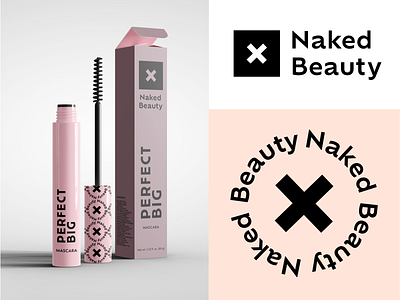 Branding & Packaging Design for Naked Beauty Makeup box box design brand identity branding design graphic design label label design logo packaging