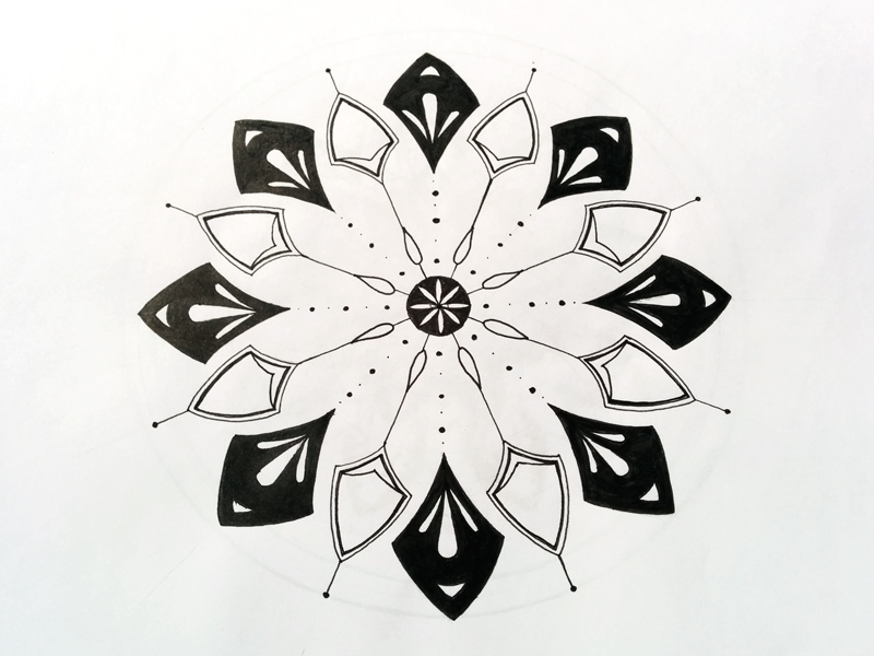 Mandala by Abstract Drawing on Dribbble