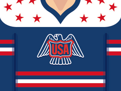 USA Hockey Jersey (Canada Cup'76)