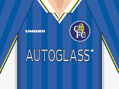 Chelsea FC 1997-99 Home Kit