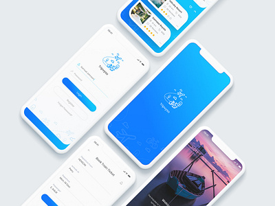 Tripvyso Travel App app ios ios app ui ux