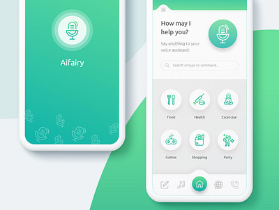 Aifairy app for IOS app ios ui uidesign uiux