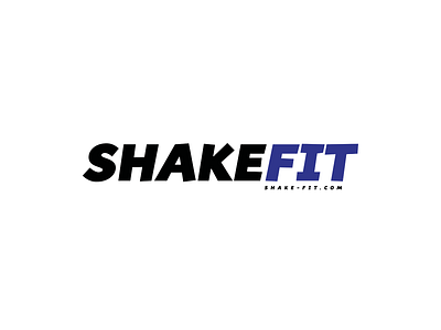 SHAKEFIT fitness logo vector