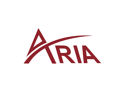 Aria branding design logo vector