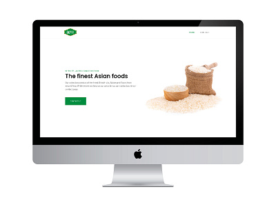 Azizi Food food responsive website design and development