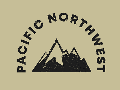Pacific Northwest Mountain logo nw oregon pnw washington