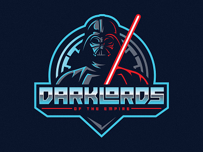 Dark Lords of the Empire dark darth vader empire lightsaber logo lord mascot sith star wars