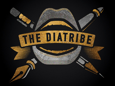 The Diatribe logo poetry vector